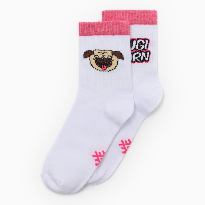 Набор женских носков KAFTAN "Мопс&ldquo; 2 пары, р. 36-40 (23-25 см)