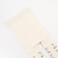 Колготки Крошка Я &laquo;Зайчики&raquo;, цвет молочный, рост 86-92 см