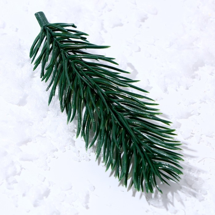 Декор &laquo;Ветки ели мини&raquo; набор 100 шт., размер 1 шт. &mdash; 10 &times; 3 &times; 3 см