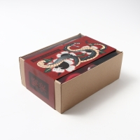 Набор подарочный "Snake" плед, носки (2 пары), термостакан