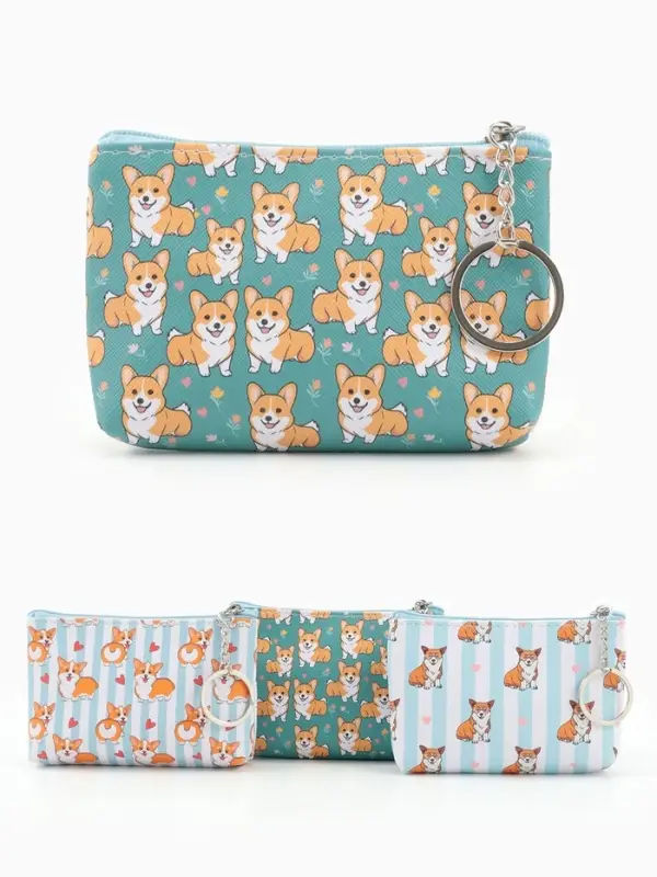 Кошелек дет 13-01-01 Июнь2516, 10,5*2,5*8 см, отд на молнии, микс