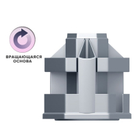 Набор настольный ErichKrause Office, 14 предметов, вращающийся, серый Набор настольный ErichKrause Office, 14 предметов, вращающийся, серый