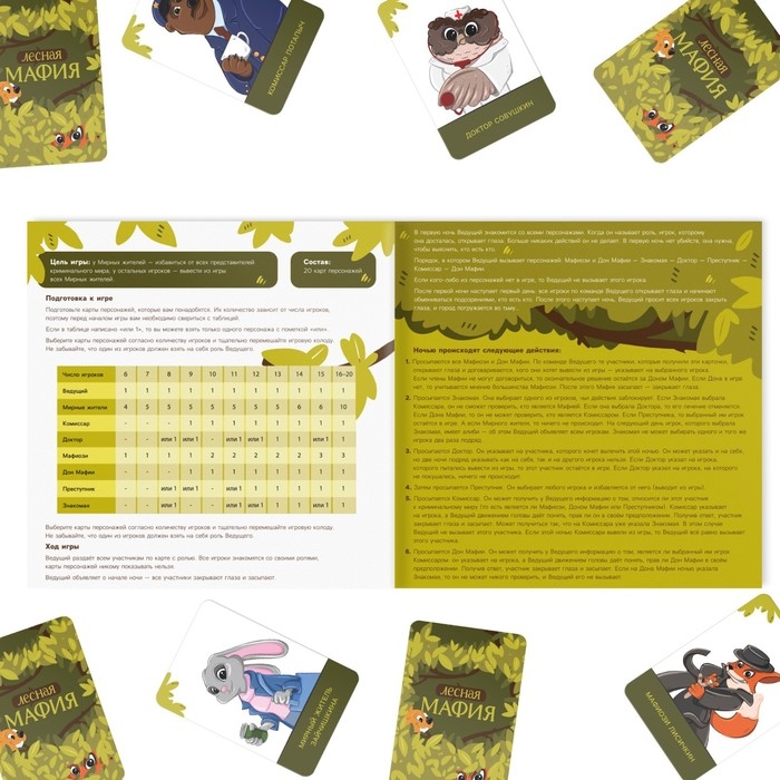 Настольная игра &laquo;Твист-Р+Дуббль+Мафия=супервечеринка!&raquo;, 7+