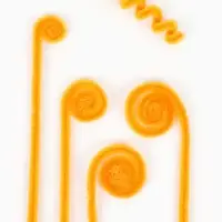 Синельная проволока, набор 100 шт, оранжевый, 30 см