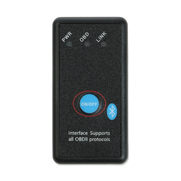 Адаптер для диагностики авто ELM327 OBD II, Bluetooth, версия 1.5