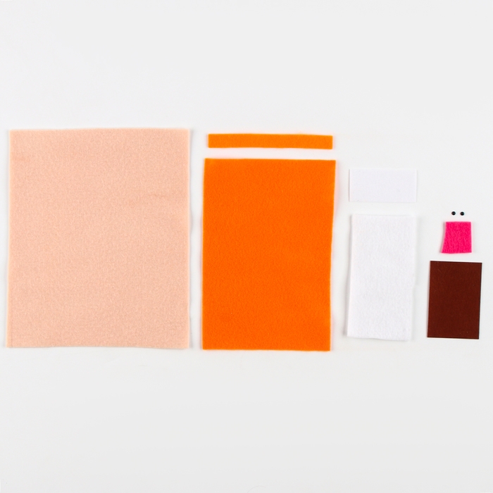 Набор по изготовлению игрушки из фетра «Девочка — лисичка» рост — 15 см Набор по изготовлению игрушки из фетра «Девочка — лисичка» рост — 15 см