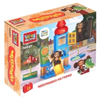 Конструктор для малышей &laquo;Чебурашка на горке&raquo;, союзмультфильм, 13 деталей