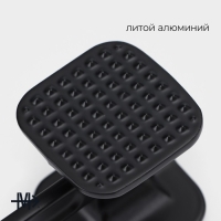 Молоток для мяса Magistro Alum black, 110 грамм, 22 см, цвет чёрный Молоток для мяса Magistro Alum black, 110 грамм, 22 см, цвет чёрный
