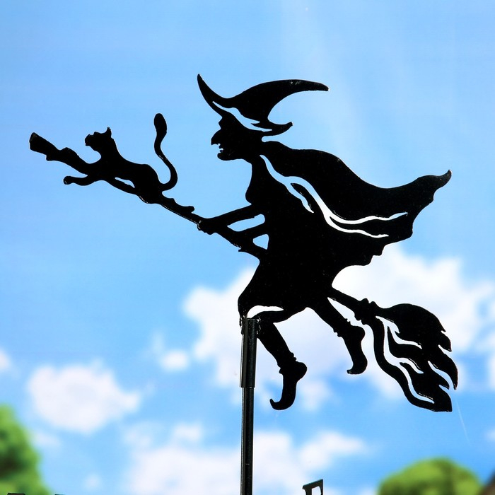 Флюгер "Колдунья" большой 50*60 см