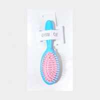 Расчёска массажная, 19 × 5,5 см, цвет голубой Расчёска массажная, 19 × 5,5 см, цвет голубой