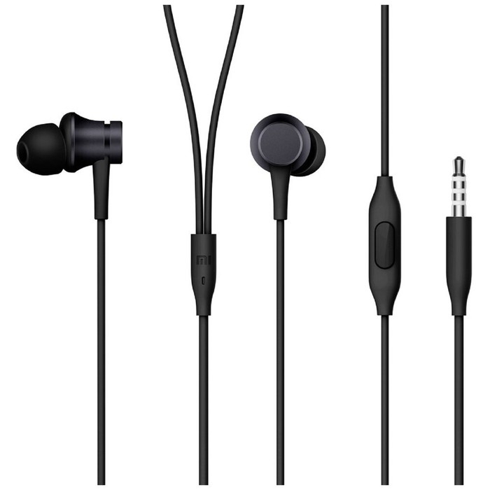 Наушники Xiaomi Mi In-Ear Basic ZBW4354TY, вакуумные, микрофон, 93 дБ, 3.5 мм,1.25 м, черные Наушники Xiaomi Mi In-Ear Basic ZBW4354TY, вакуумные, микрофон, 93 дБ, 3.5 мм,1.25 м, черные