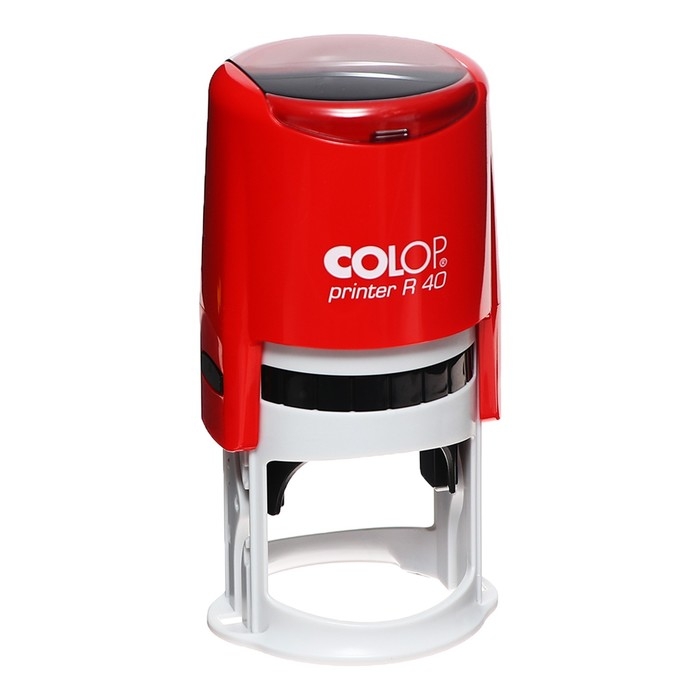 Оснастка для круглой печати автоматическая COLOP Printer R40, диаметр 41.5 мм, с крышкой, МИКС