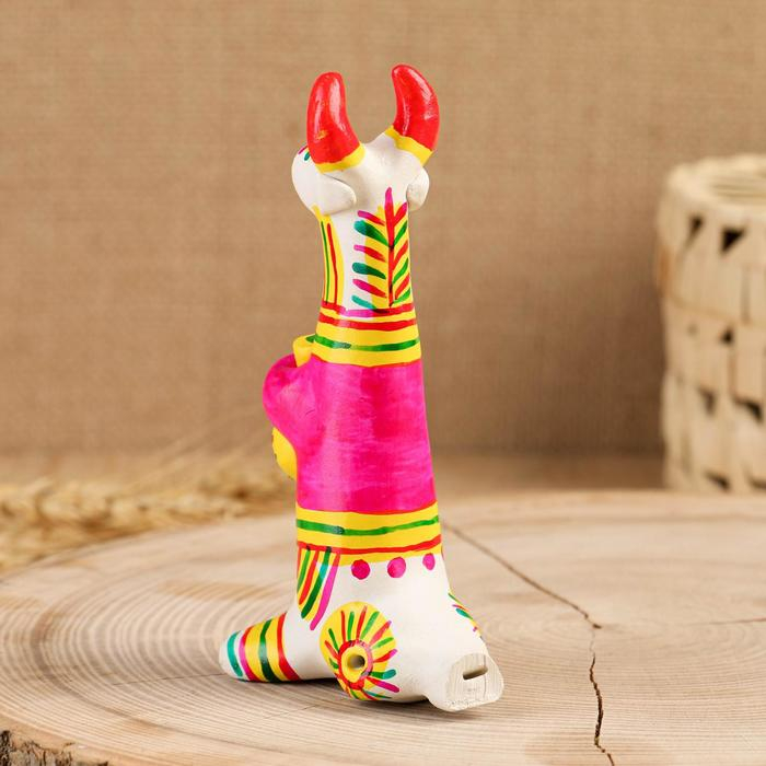 Филимоновская игрушка &laquo;Корова&raquo;