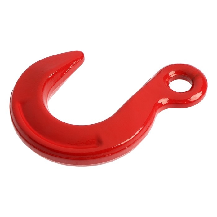 Крюк грузовой с расширенным звеном, ТУНДРА, 8т., 1 шт. Крюк грузовой с расширенным звеном, ТУНДРА, 8т., 1 шт.