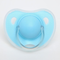 Соска - пустышка силиконовая ортодонтическая, от 6 мес., цвет МИКС для мальчиков Соска - пустышка силиконовая ортодонтическая, от 6 мес., цвет МИКС для мальчиков
