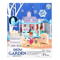 Дом для кукол &laquo;Сказочная жизнь&raquo; с куклой, питомцем и аксессуарами, свет