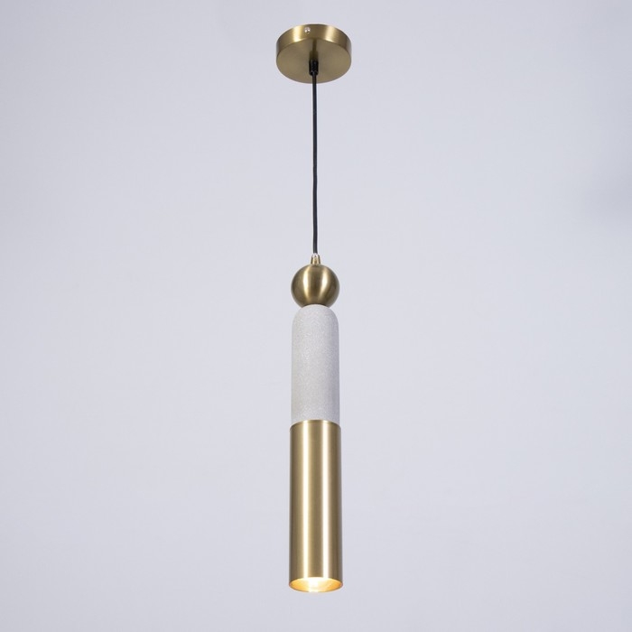 Светильник BayerLux "Леонтия" Е27 40Вт серый 6х6х40-140см