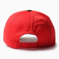 Кепка детская MINAKU "Happy", цв. красный, р-р 46-48 Кепка детская MINAKU "Happy", цв. красный, р-р 46-48