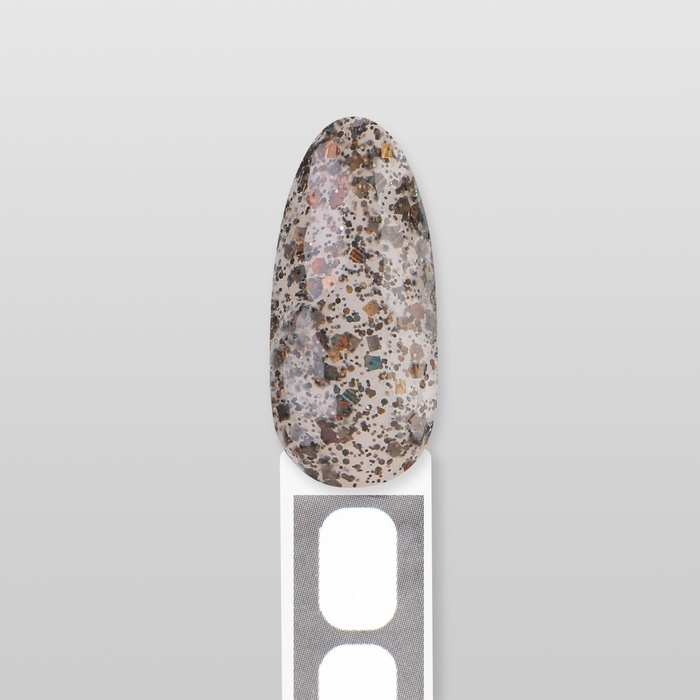 Полигель для наращивания &laquo;GLITTER&raquo;, 3-х фазный, 30 мл, LED/UV