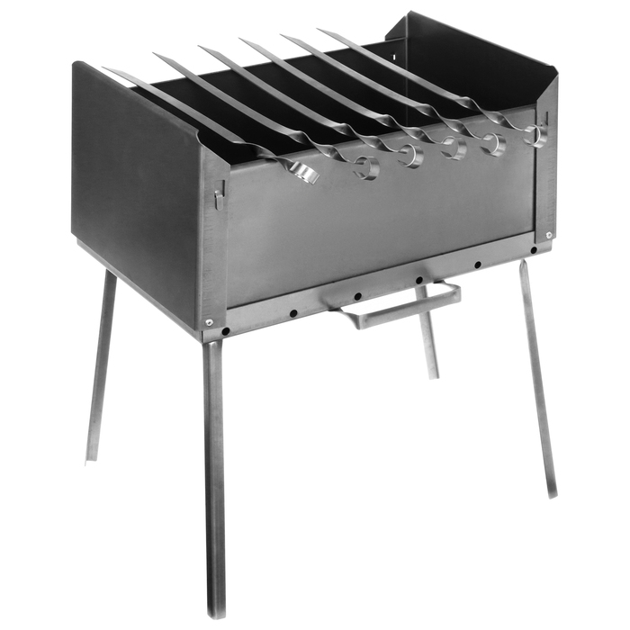 Мангал-коптильня 2 в 1 «Кедр», сталь холоднокатанная Мангал-коптильня 2 в 1 «Кедр», сталь холоднокатанная