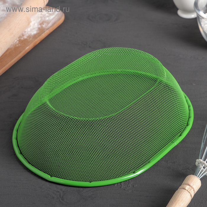 Крышка - сетка Доляна &laquo;2 в 1&raquo;, 26&times;20 см, цвет МИКС