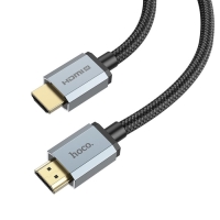Кабель видео Hoco US03, HDMI 2.0, HDMI(m)-HDMI(m), 2 м, чёрный Кабель видео Hoco US03, HDMI 2.0, HDMI(m)-HDMI(m), 2 м, чёрный
