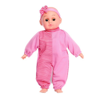 Пупс мягконабивной &laquo;Саша&raquo; звуковые эффекты, в костюме, цвета МИКС