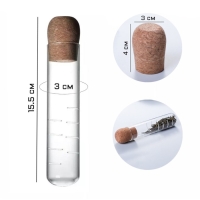 Стеклянный фильтр для заваривания чая, 15.5 х 3 см Стеклянный фильтр для заваривания чая, 15.5 х 3 см