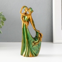 Сувенир полистоун "Молодожёны. Поцелуй в танце" 16,5 см Сувенир полистоун "Молодожёны. Поцелуй в танце" 16,5 см