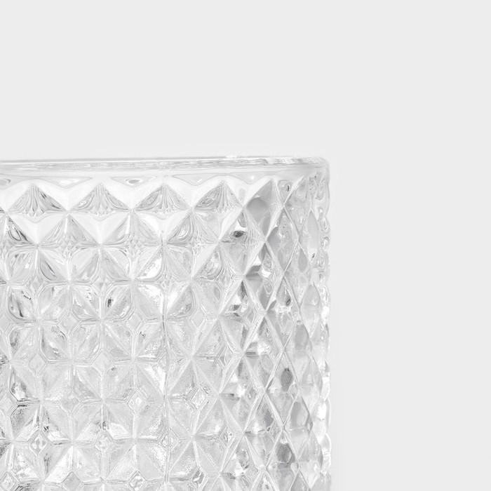 Сахарница стеклянная Доляна &laquo;Рапунцель&raquo;, 280 мл, 8,5&times;14 см