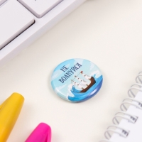 Значки закатные набор 3 шт d=25 мм "Море" 7х7 см Значки закатные набор 3 шт d=25 мм "Море" 7х7 см