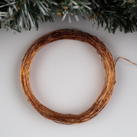 Гирлянда &laquo;Нить&raquo; 20 м роса, IP20, медная нить, 200 LED, свечение мульти, 12 В