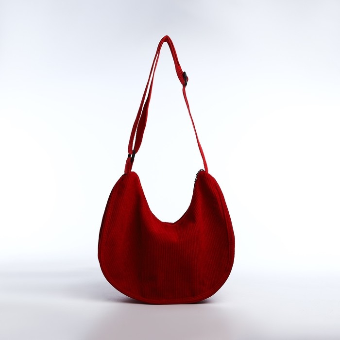 Сумка молодёжная на молнии, цвет красный Сумка молодёжная на молнии, цвет красный