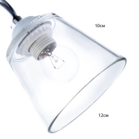 Люстра "Аиша" 2хЕ27 40Вт хром 45х26х27 см BayerLux Люстра "Аиша" 2хЕ27 40Вт хром 45х26х27 см BayerLux