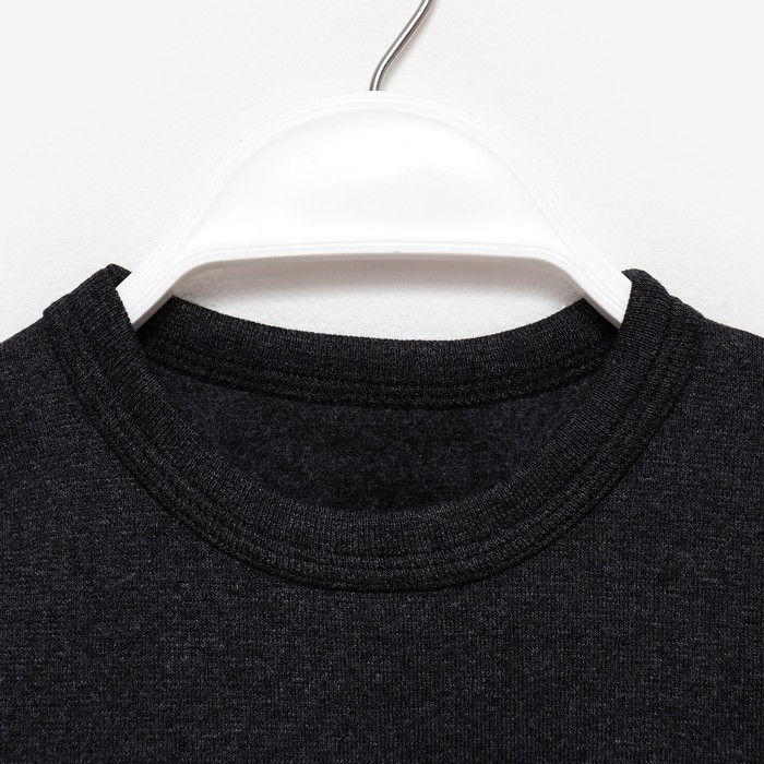 Термобельё для девочки (джемпер, брюки), цвет серый, рост 128 см