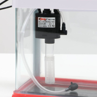 Аквариум SeaStar HX-180F в комплекте: LED-лампа, фильтр, 3,5 л, красный Аквариум SeaStar HX-180F в комплекте: LED-лампа, фильтр, 3,5 л, красный