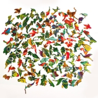 Пазл деревянный фигурный «Королевский павлин», 141 элементов Пазл деревянный фигурный «Королевский павлин», 141 элементов