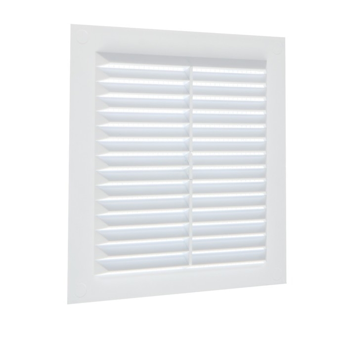 Решетка вентиляционная Решетка вентиляционная "КосмоВент" Л150, 150 х 150 мм, с сеткой, неразъемная