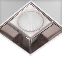 Светильник "Кубик" LED 4000К 10Вт DIM220 белый кофе 7,5х7,5х9,5см