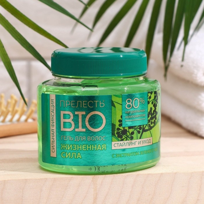 Гель для укладки Прелесть Bio &laquo;Жизненная сила&raquo;, сильная фиксация, 250 мл