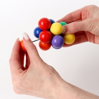 Развивающая игрушка «Шарики» на резинке, большая Развивающая игрушка «Шарики» на резинке, большая
