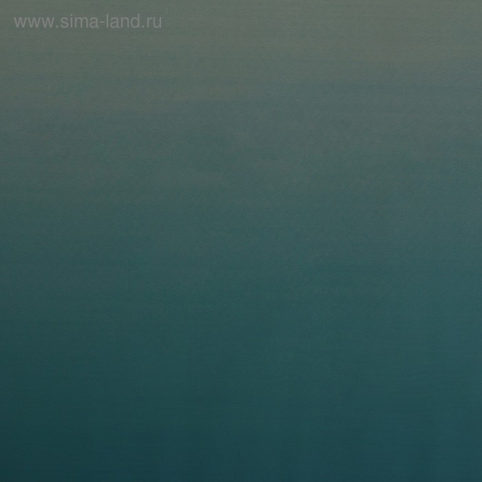 Корейская плёнка для цветов матовая двусторонняя "Градиент" бежевый-малахит 0,5 х 10 м