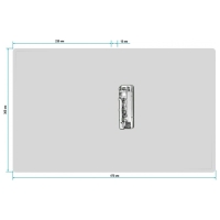 Папка с зажимом А4, 500 мкм, корешок 15 мм, Calligrata, до 100 листов, белая Папка с зажимом А4, 500 мкм, корешок 15 мм, Calligrata, до 100 листов, белая