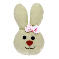 Мягкая игрушка &laquo;Зайка&raquo;, на подвеске, цвета МИКС