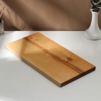 Доска разделочная Adelica, 40&times;20&times;2 см, покрыта маслом, цельная берёза