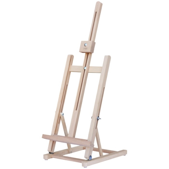 Мольберт настольный &laquo;Студийный&raquo;, 650(850) x 280 x 230 мм, Гамма "Студия", с бегунком, бук