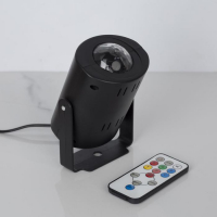 Световой прибор &laquo;Хрустальный шар&raquo; 5 см, поворотное крепление, пульт ДУ, свечение RGB, 220 В