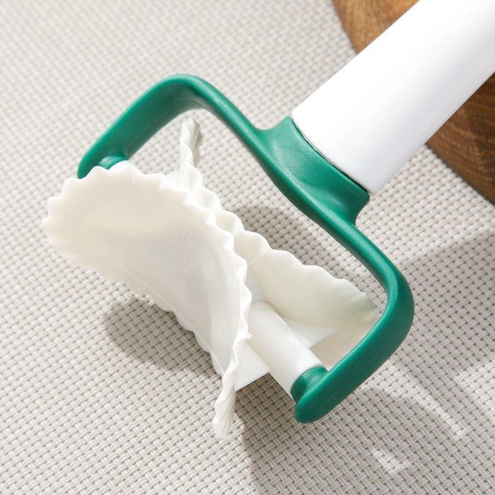 Валик для нарезки из теста KONFINETTA, 16,5&times;8&times;4 см, цвет белый