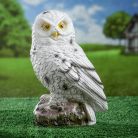 Садовая фигура "Сова полярная" 24,5 см Садовая фигура "Сова полярная" 24,5 см