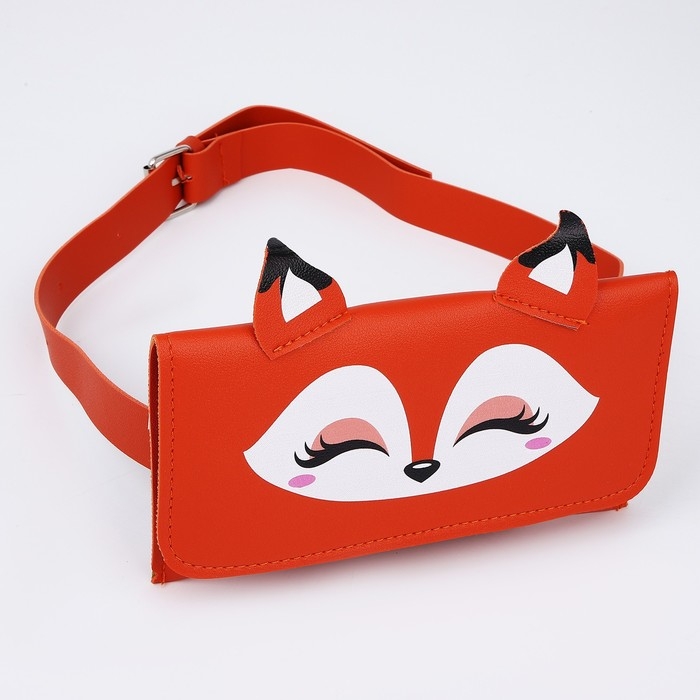 Сумка поясная конверт «Лисёнок» , 19х11 см Сумка поясная конверт «Лисёнок» , 19х11 см
